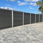 Stålstolper varmgalvaniseret 80x80cm HDG Inkl. sort stolpehat i plast - Billede 2