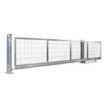 Skydeport automatisk el motor- galvaniseret